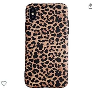 iPhone XS cheetah case